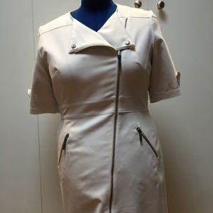 Barbour cream classic trench dress